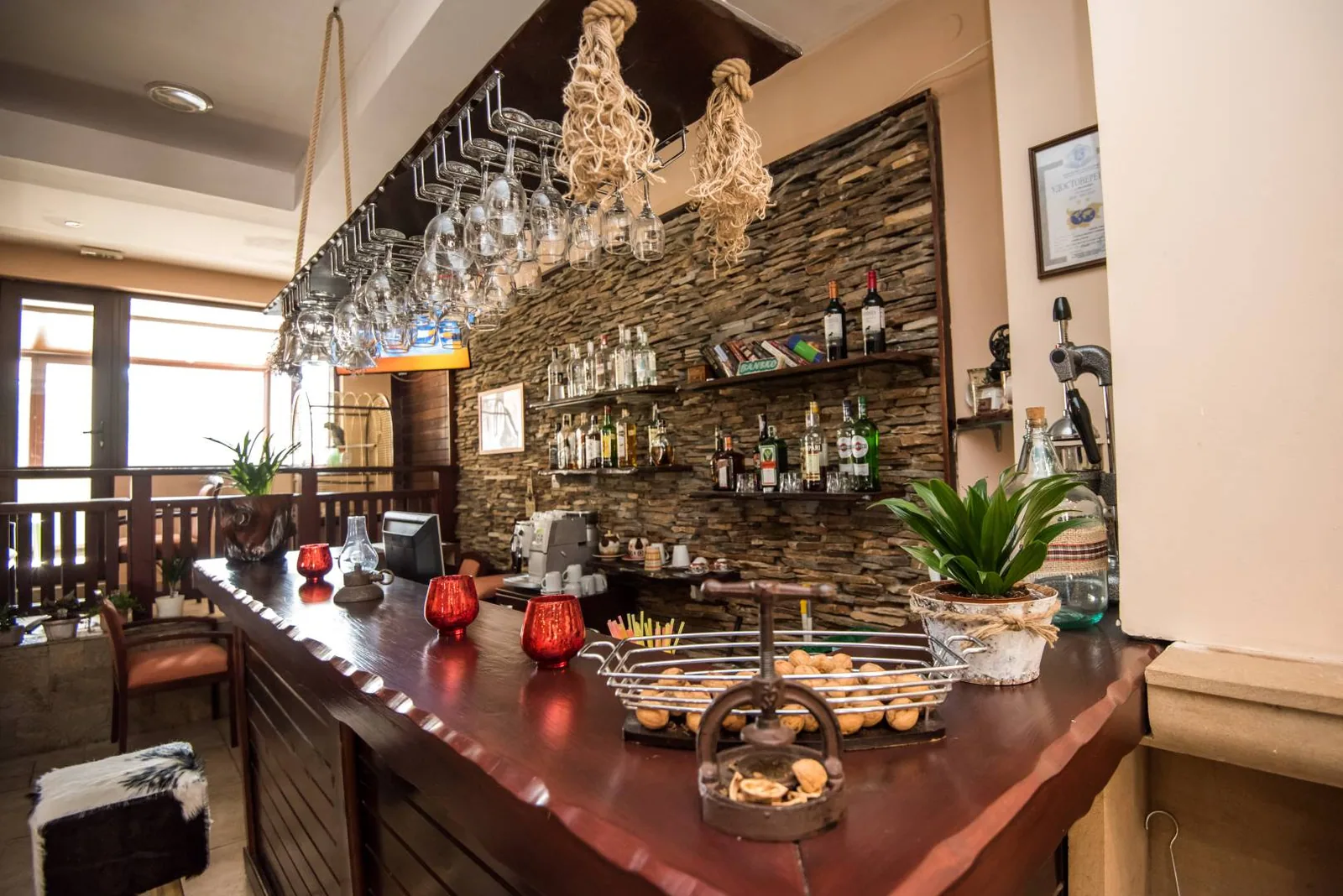 Lobby bar του Orbilux Aparthotel
