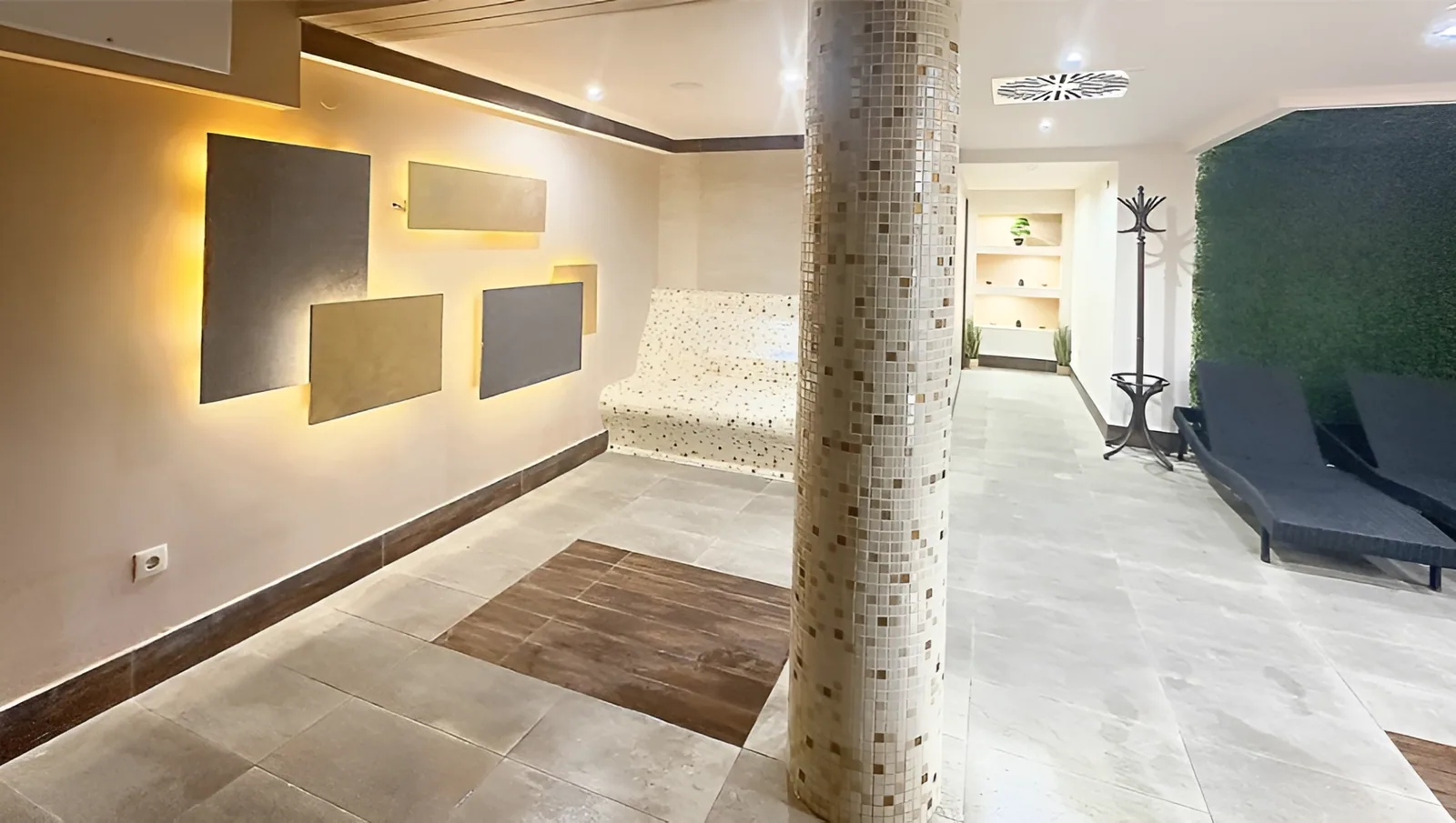 Χώρος χαλάρωσης στο spa του Platinum Hotel Bansko