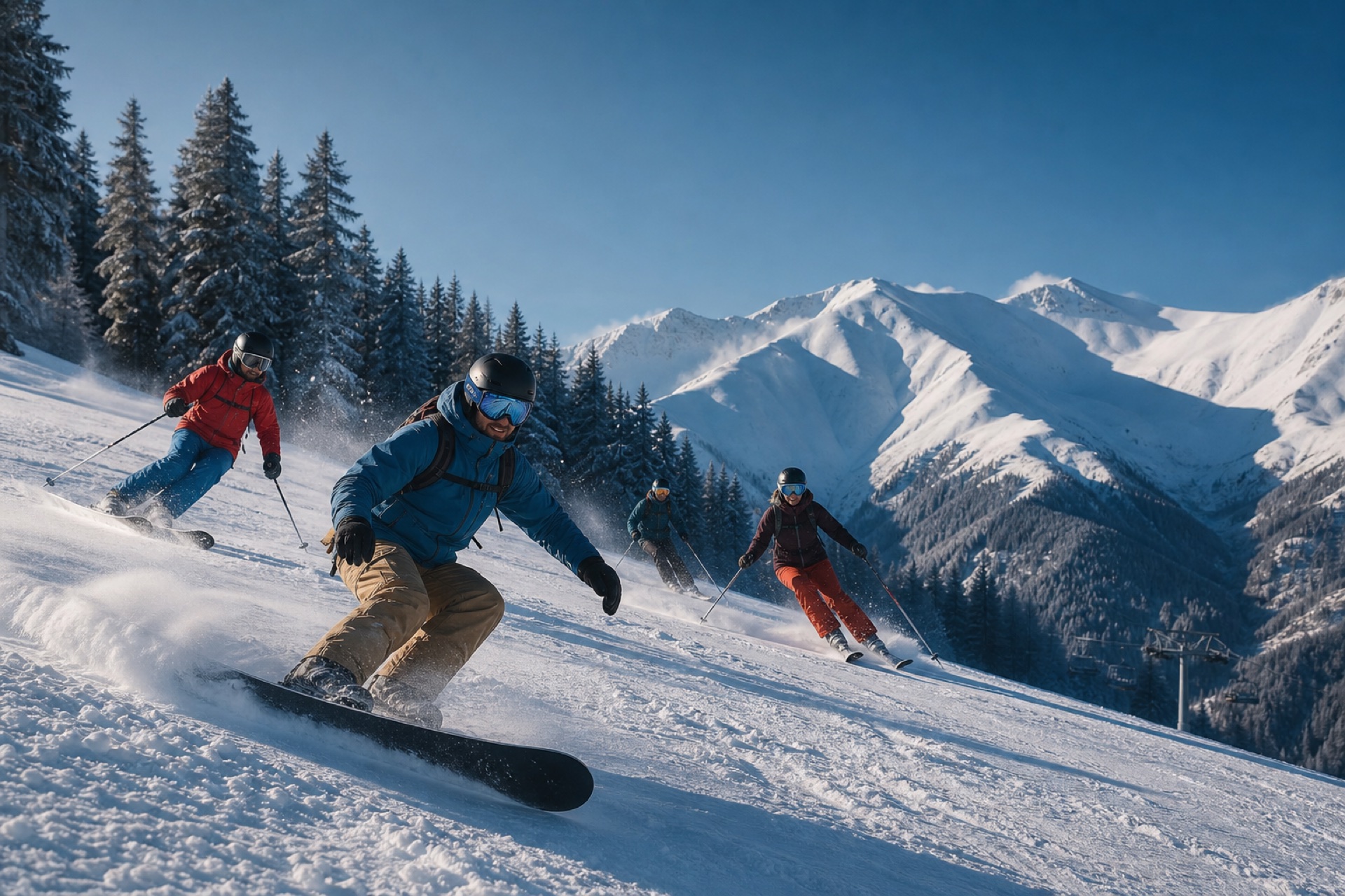 Ski and snowboard in Bansko