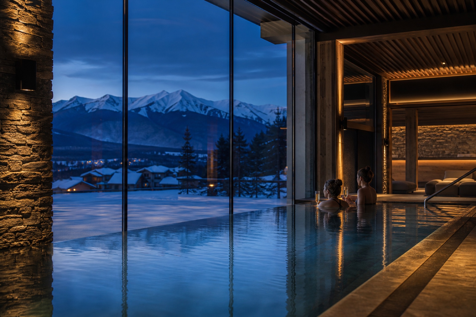 Alpine hotel spa